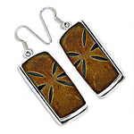 Load image into Gallery viewer, Silver Geometric Earrings for Women | Statement Jewelry
