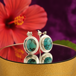 Load image into Gallery viewer, 925 Silver Turquoise Earrings for Women | Gemstone Jewelry

