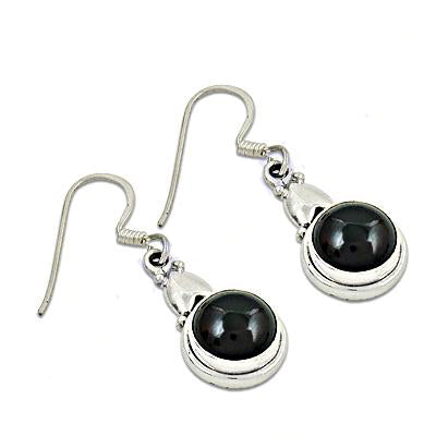 925 Silver Black Onyx Dangle Earrings for Women | Gift Jewelry