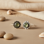 Load image into Gallery viewer, 925 Silver Gemstone Drop Earrings for Women | Daily Wear
