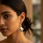 Load image into Gallery viewer, 925 Silver Pearl Earrings for Women | Dangle Jewelry Gift
