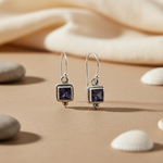 Load image into Gallery viewer, 925 Silver Iolite Earrings for Women | Gemstone Jewelry

