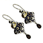 Load image into Gallery viewer, 925 Silver Gemstone Drop Earrings for Women | Daily Jewelry
