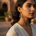 Load image into Gallery viewer, 925 Sterling Silver Earrings with Gemstone | For Women | Gift
