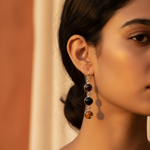 Load image into Gallery viewer, 925 Silver Gemstone Drop Earrings for Women | Dangle Earrings
