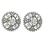 Load image into Gallery viewer, Silver Cubic Zirconia Stud Earrings for Women | Gift Jewelry
