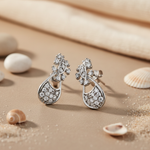 Load image into Gallery viewer, 925 Silver Cubic Zirconia Stud Earrings for Women | Gift Jewelry
