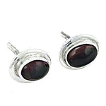 Load image into Gallery viewer, 925 Silver Stud Earrings with Black Pearl for Women | Gift
