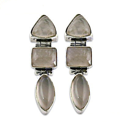925 Silver Stone Drop Earrings for Women | Fashion Jewelry