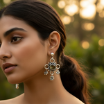 Load image into Gallery viewer, 925 Silver Smoky Quartz Dangle Earrings for Women | Gift
