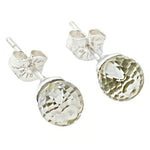 Load image into Gallery viewer, 925 Silver Faceted Crystal Stud Earrings for Women | Gift
