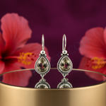 Load image into Gallery viewer, 925 Silver Smoky Quartz Drop Earrings for Women | Gemstone Jewelry
