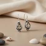Load image into Gallery viewer, 925 Silver Smoky Quartz Drop Earrings for Women | Gemstone Jewelry
