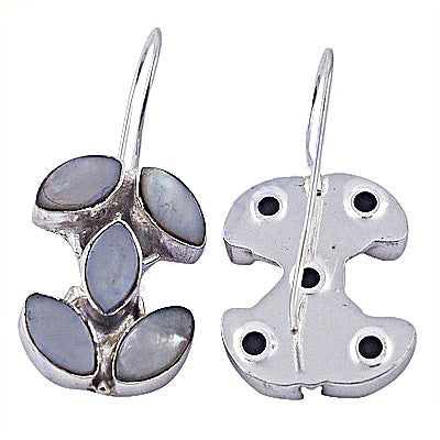 925 Silver Mother of Pearl Earrings for Women | Dangle Earrings