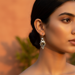 Load image into Gallery viewer, 925 Silver Smoky Quartz Earrings for Women | Dangle Earrings
