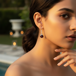 Load image into Gallery viewer, 925 Silver Garnet Drop Earrings for Women | Gemstone Jewelry

