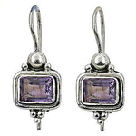 Load image into Gallery viewer, 925 Silver Amethyst Earrings for Women | Gemstone Jewelry
