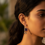 Load image into Gallery viewer, 925 Silver Amethyst Drop Earrings for Women | Gift Jewelry
