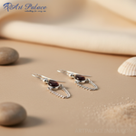 Load image into Gallery viewer, 925 Silver Teardrop Gemstone Earrings for Women | Gift
