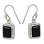 Load image into Gallery viewer, 925 Silver Onyx Stone Earrings for Women | Daily Wear Gift
