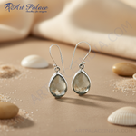 Load image into Gallery viewer, 925 Silver Teardrop Earrings with Gemstone | For Women
