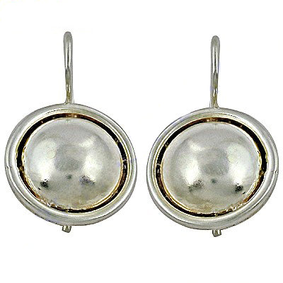 925 Silver Round Drop Earrings for Women | Dainty Jewelry