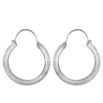 925 Silver Hoop Earrings for Women | Simple Daily Wear Jewelry