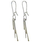 Load image into Gallery viewer, Silver Dangle Earrings for Women | Chic Minimalist Jewelry
