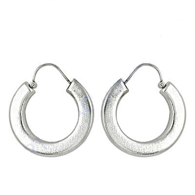 Silver Hoop Earrings for Women | Daily Wear | Gift