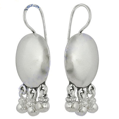 Silver Dangle Drop Earrings for Women | Statement Jewelry