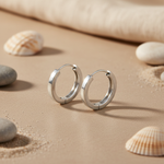 Load image into Gallery viewer, 925 Silver Hoop Earrings for Women | Daily Wear Jewelry

