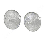Load image into Gallery viewer, Silver Textured Stud Earrings | Women's Jewelry | Daily Wear
