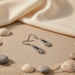 Load image into Gallery viewer, 925 Silver Cubic Zirconia Teardrop Earrings for Women
