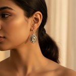 Load image into Gallery viewer, 925 Silver Citrine Drop Earrings for Women | Gemstone Jewelry
