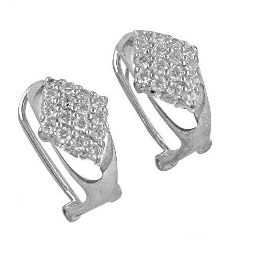 925 Silver Cubic Zirconia Earrings for Women | Dainty Jewelry