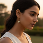Load image into Gallery viewer, 925 Silver Gemstone Drop Earrings for Women | Daily Wear
