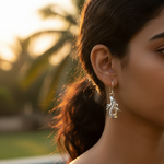 Load image into Gallery viewer, 925 Sterling Silver Crystal Drop Earrings | Women's Jewelry Gift
