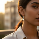 Load image into Gallery viewer, 925 Silver Citrine Drop Earrings for Women | Gemstone Jewelry
