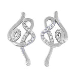 Load image into Gallery viewer, 925 Silver Cubic Zirconia Earrings for Women | Dainty Jewelry
