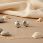 Load image into Gallery viewer, 925 Silver Stud Earrings with Cubic Zirconia | Women's Jewelry
