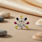 Load image into Gallery viewer, Silver Peacock Gemstone Earrings | Women&#39;s Fashion Jewelry
