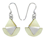 Load image into Gallery viewer, Silver Geometric Drop Earrings for Women | Fashion Jewelry
