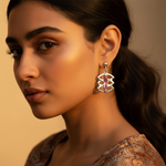 Load image into Gallery viewer, 925 Silver Pink Gemstone Drop Earrings for Women | Gift
