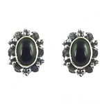 Load image into Gallery viewer, 925 Silver Black Onyx Stud Earrings for Women | Gift Jewelry
