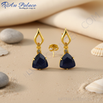 Load image into Gallery viewer, gold plating Triangle Stone Earrings for Women | Fashion Jewelry
