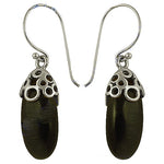 Load image into Gallery viewer, 925 Silver Cat's Eye Earrings for Women | Dangle Jewelry
