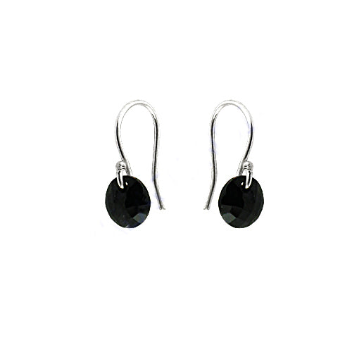925 Silver Black Onyx Drop Earrings for Women | Dangle Earrings