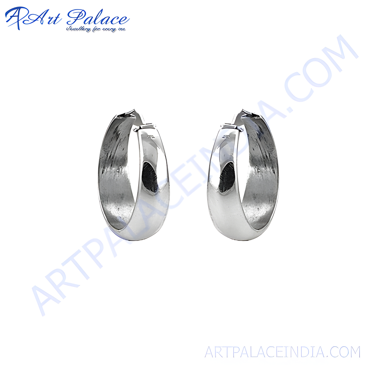 Silver hoop earrings, minimalist design, for women, sterling silver jewelry, elegant earrings