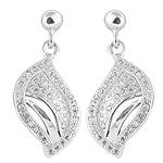 Load image into Gallery viewer, 925 Silver Leaf Dangle Earrings for Women | Daily Wear
