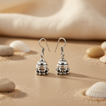 Load image into Gallery viewer, 925 Sterling Silver Jhumka Earrings | Women's Indian Jewelry
